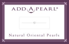 2.5mm Natural Pearl on a Classic Add-A-Pearl Card 5 Natural Pearl