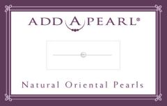2.6mm Natural Pearl on a Classic Add-A-Pearl Card 7 Natural Pearl