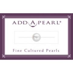 8.5mm Cultured Pearl on a Classic Add-A-Pearl Card C85 Cultured Pearl