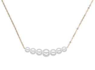 Natural Pearl Starter Necklace with 7 pearls 