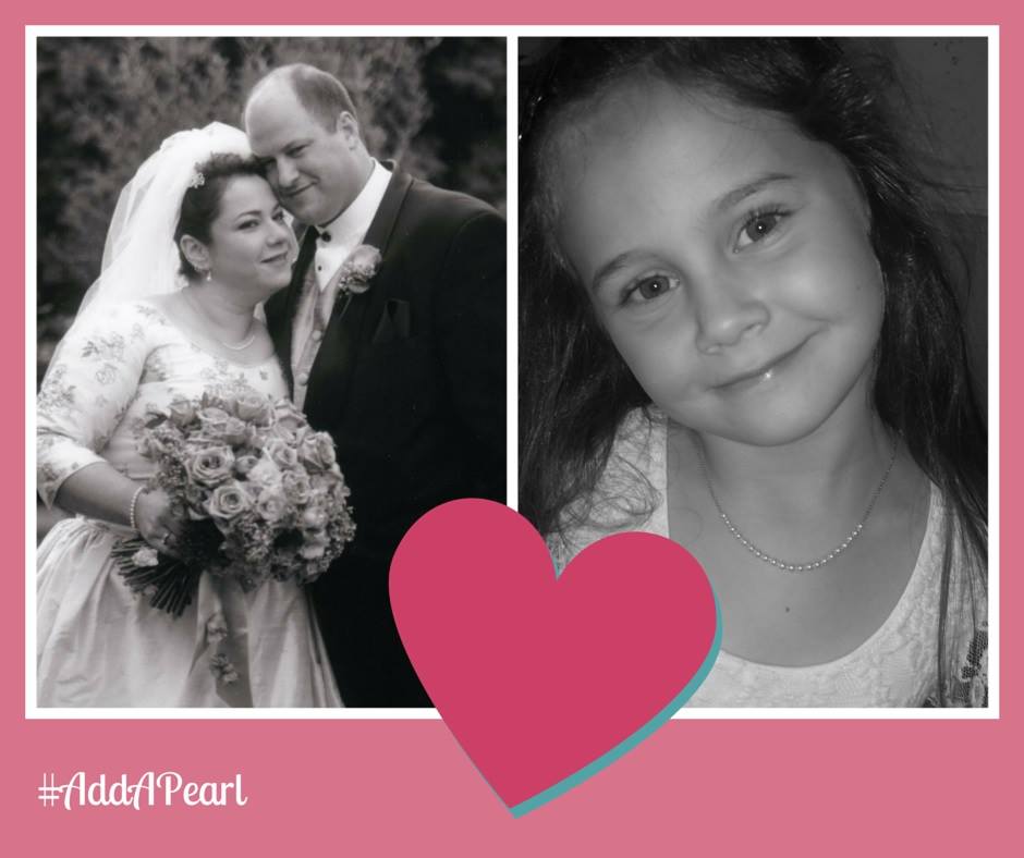 Add-A-Pearl Starter Necklace, the perfect gift for a grandmother to give her granddaughter!