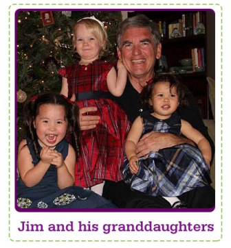 The joy of giving Add-A-Pearls to your granddaughters