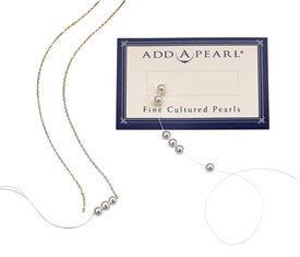 necklaces and Add-A-Pearl card