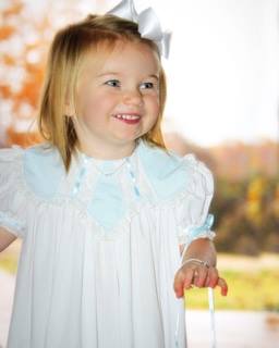 Katie Beth wearing her Add-A-Pearl necklace