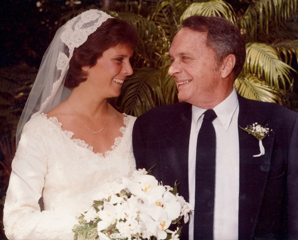 Jerelyn on her wedding day in 1982